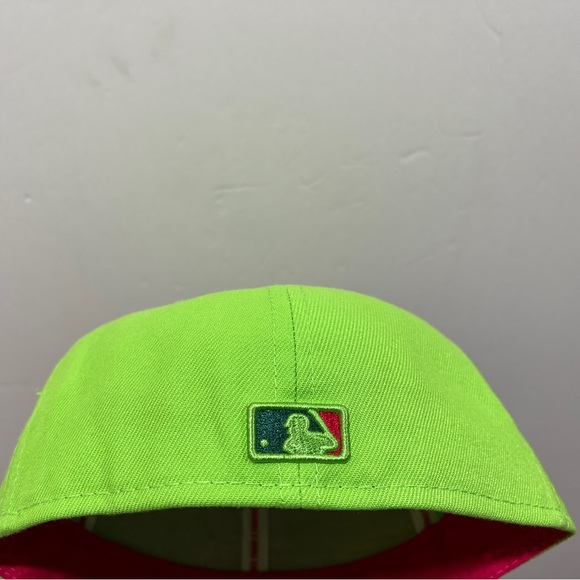 New Era x Big League Chew, 59Fifty Fitted Hat, Tampa Bay Rays, Watermelon - Picture 3 of 12